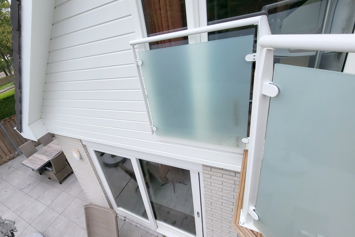 Glasbalustrade in Dokkum