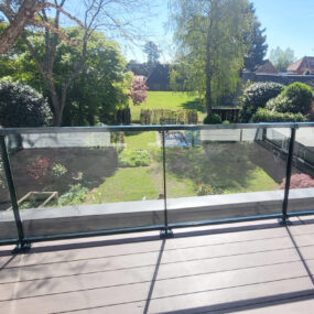 Glasbalustrade in Gorredijk