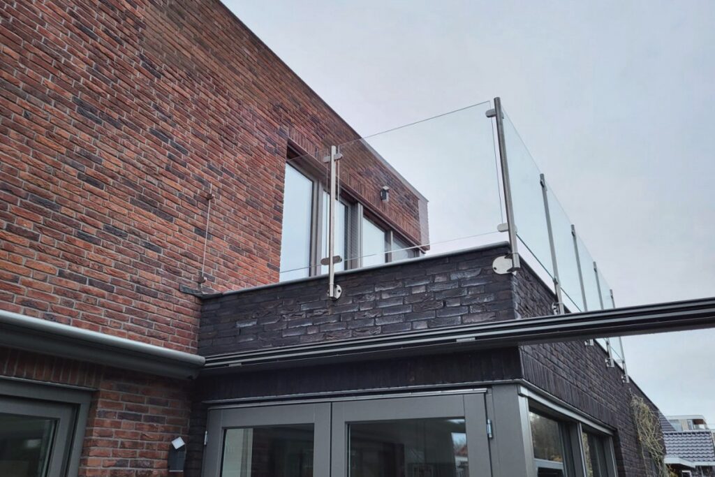 Glasbalustrade in Heerenveen
