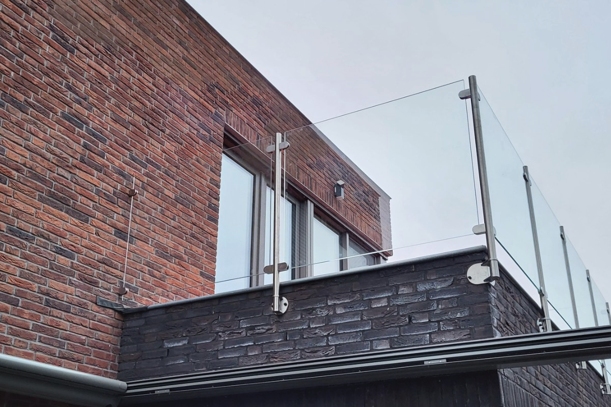 Glasbalustrade in Joure