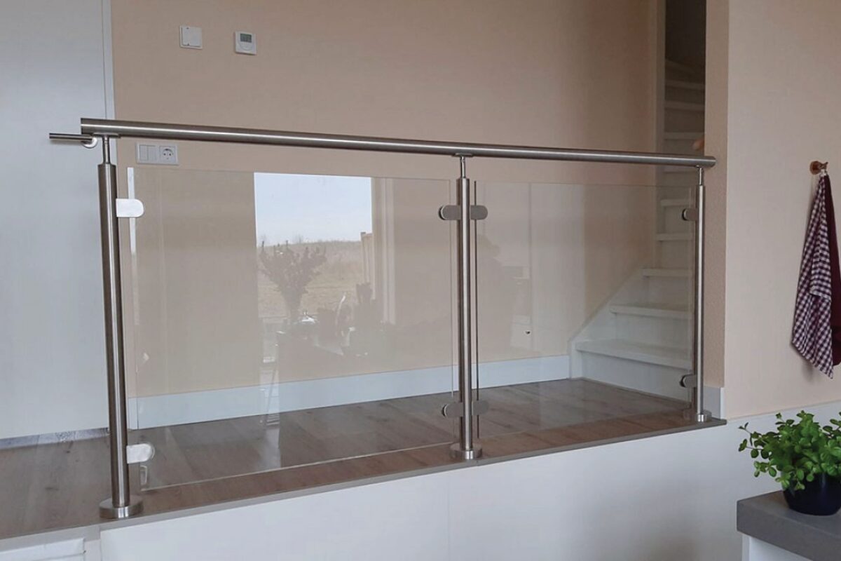 Glasbalustrade in Makkum