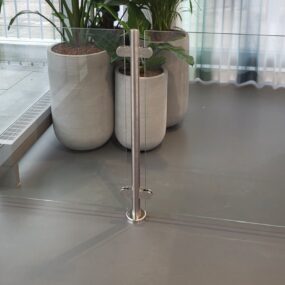 Glasbalustrade in Workum