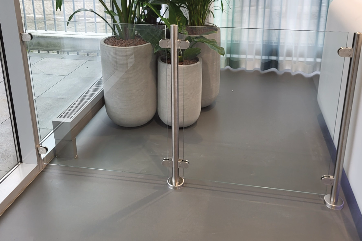 Glasbalustrade in Workum