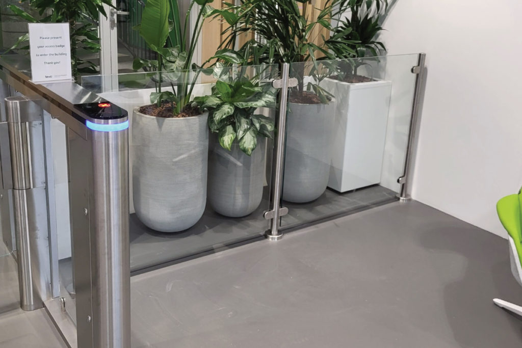 Glasbalustrade in Workum