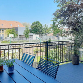 Stalen balustrade in Beilen