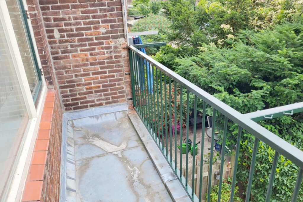 Stalen balustrade in Beilen