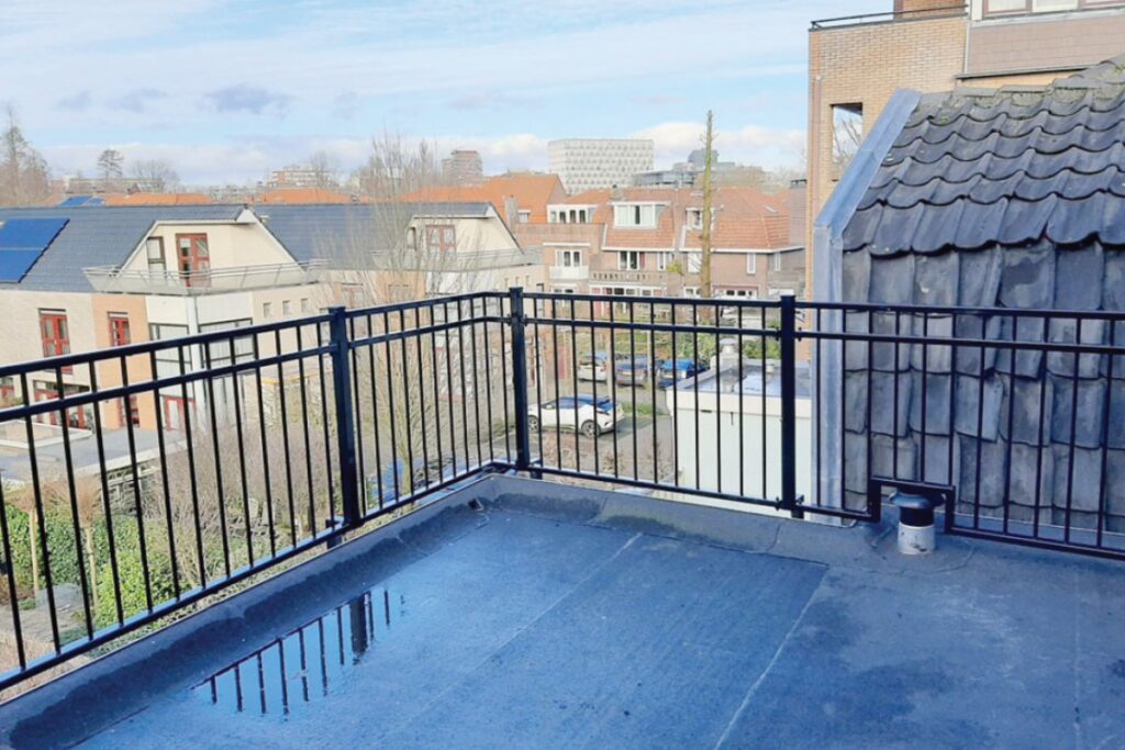 Stalen balustrade in Drachten