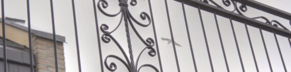 Stalen balustrade in Heerenveen