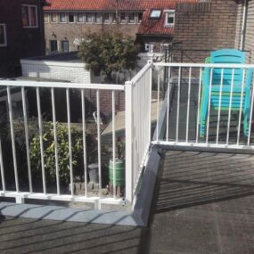 stalen balustrade in Lemmer