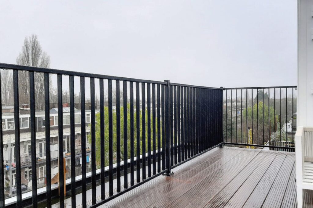 stalen balustrade in Lemmer