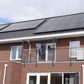Stalen balustrade in WInschoten