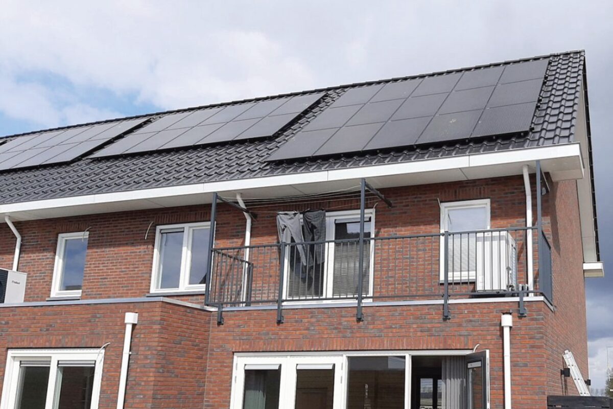 Stalen balustrade in WInschoten